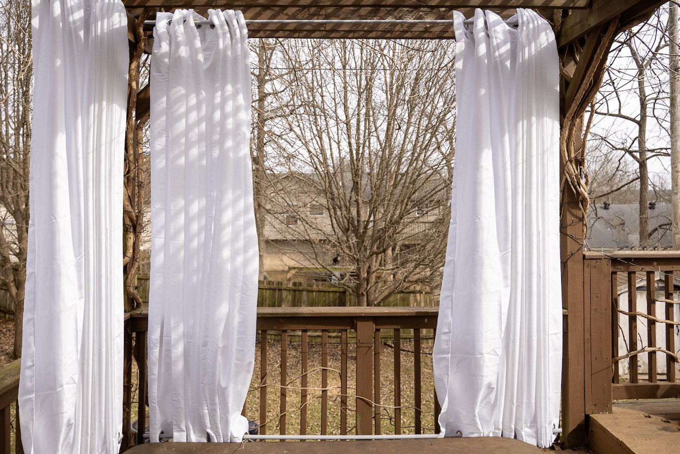How To Weigh Down Outdoor Curtains
